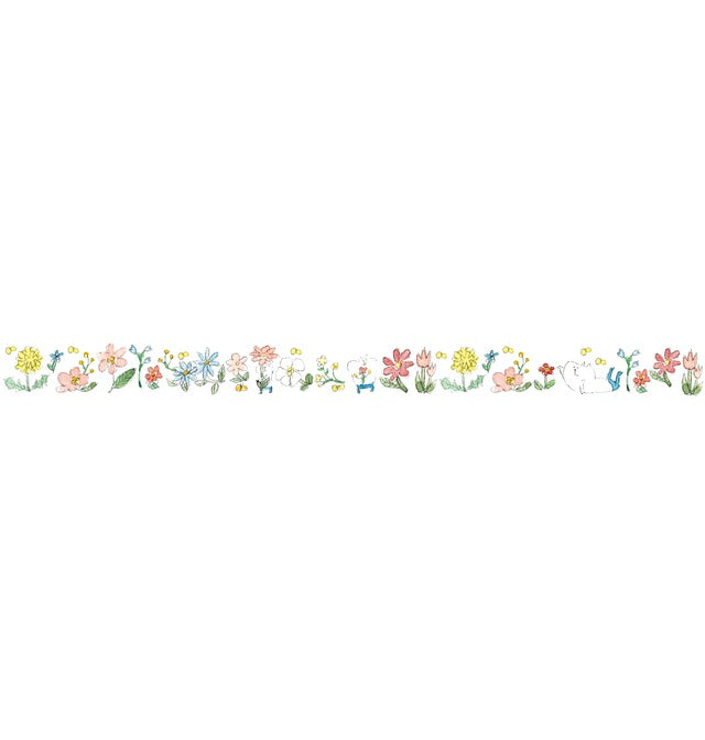 Spica Garden Washi Tape - muu-chan Series - Flower
