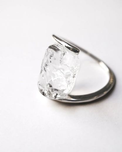 HARIO Lampwork Factory - Glass Ring - Flow