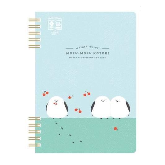 Furukawashiko B6 Notebook Watashi-Biyori - Fluffy Little Bird