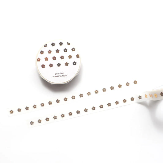 forme. - Foil Washi Tape - Flower