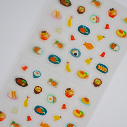 Furukawashiko Choco-Peta Sticker Sheet - Food