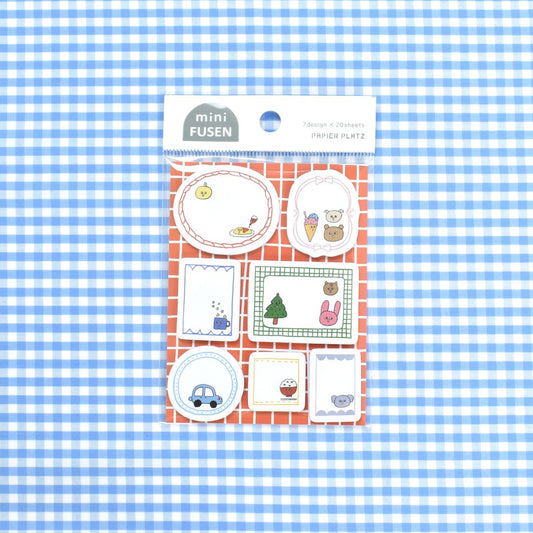 Papier Platz x Nico Recipe - Mini Planner Sticky Notes - Frame