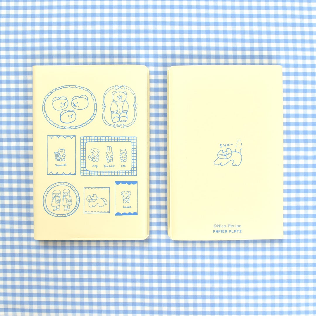 Papier Platz x Nico Recipe - Pocket Log Notebook - Frame