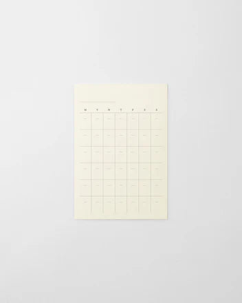 MD Diary Sticker - Free (Undated Monthly)