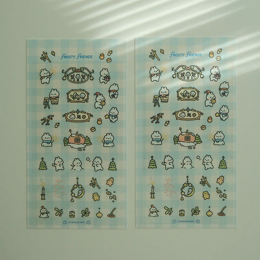 2jingis2jing - Sticker Sheet - Frosty Friend