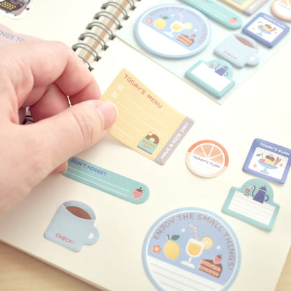 Papier Platz x Eric Small Things - Mini Planner Sticky Notes - Fruit and Sweets