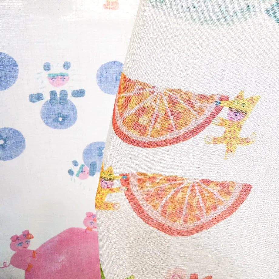 Cozyca x Itoi Yuki - Handkerchief - Fruits