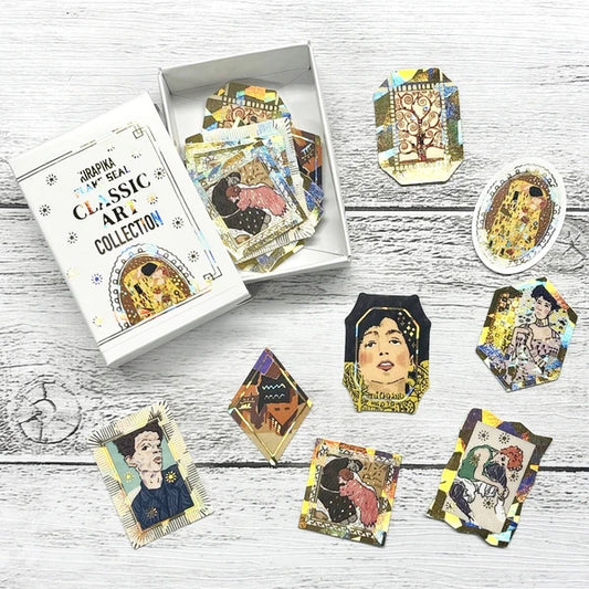 Shinzi Katoh Kirapika Flake Seal - Classic Art Collection - Klimt & Schiele