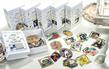 Shinzi Katoh Kirapika Flake Seal - Classic Art Collection - Modigliani, Degas & Lautrec