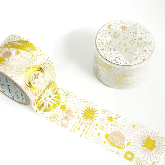 Shinzi Katoh Washi Tape - Hoshiakari - Galaxy