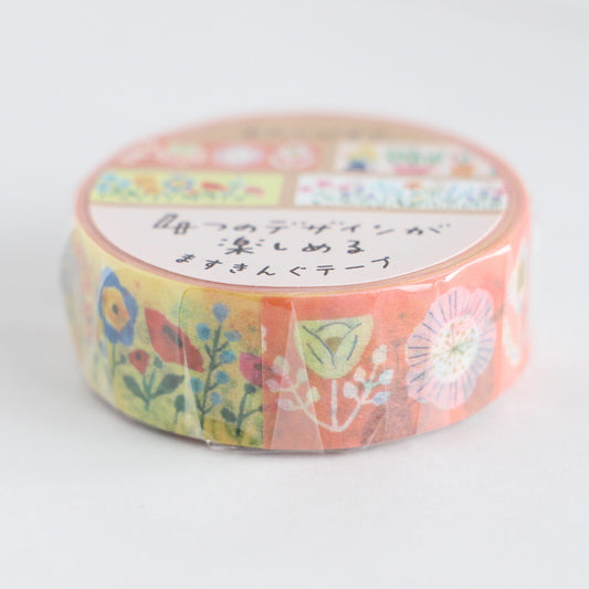Furukawa Shiko Watashi-biyori Washi Tape - Garden