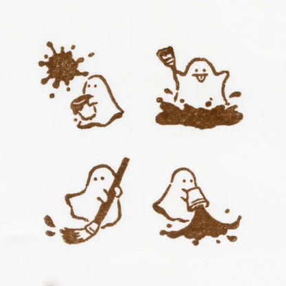 NB Wooden Stamps - Mischief in the Margins - Ghost