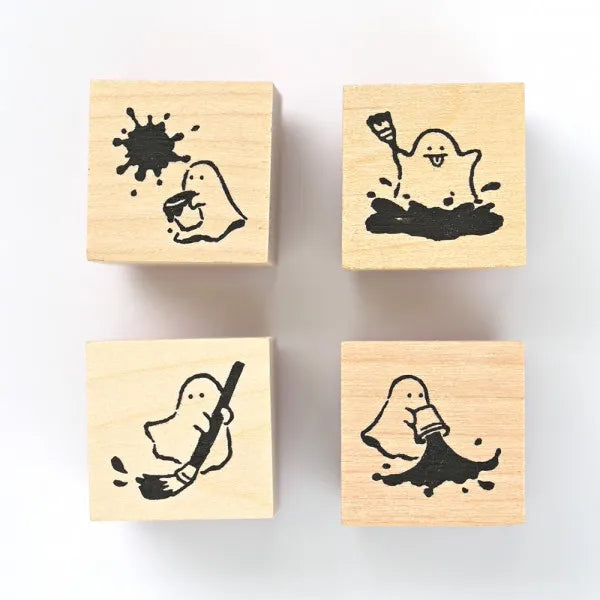 NB Wooden Stamps - Mischief in the Margins - Ghost