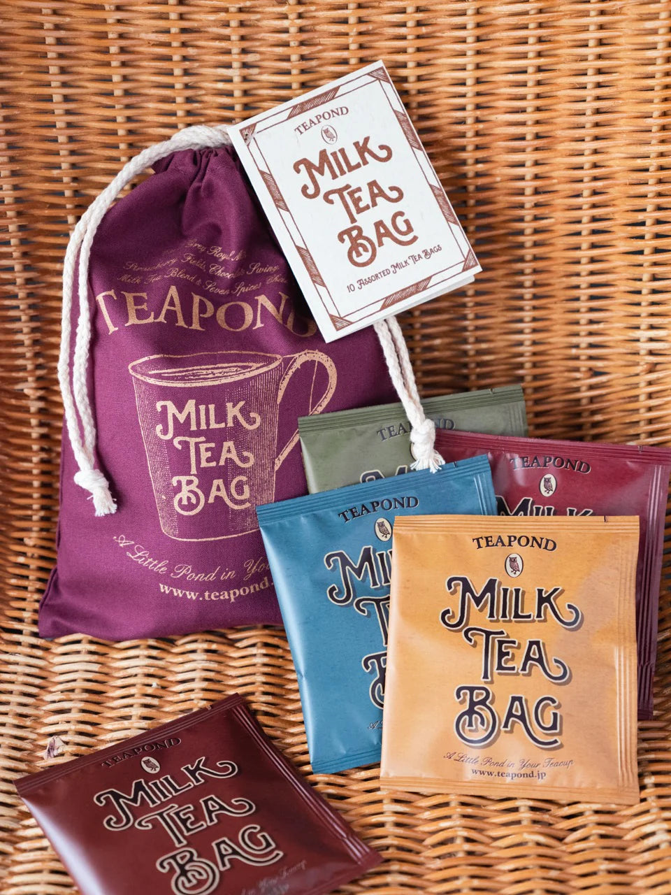 TEAPOND Assorted Milk Tea Bag Set