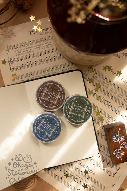 Okeya Stationery Co. - Gingham Washi Tape
