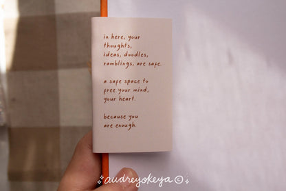 Okeya Stationery Co. - You are Enough Autumnal Journals