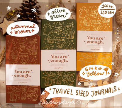 Okeya Stationery Co. - You are Enough Autumnal Journals
