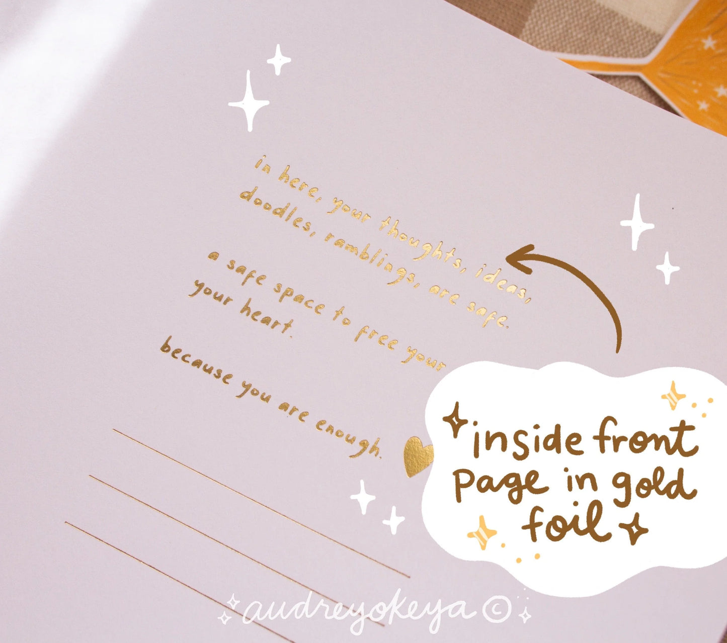 Okeya Stationery Co. - You are Enough Autumnal Journals