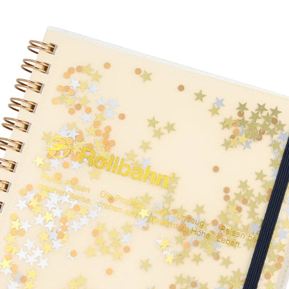 Delfonics Rollbahn - Spiral Notebook - Special Edition - Glitter Cream