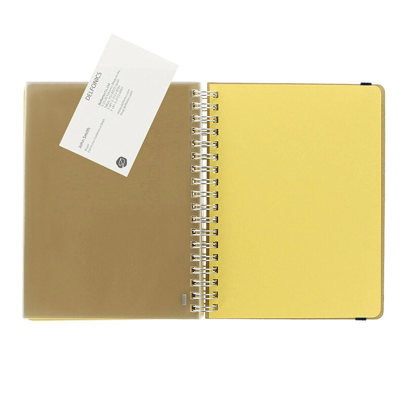 Delfonics Rollbahn - Spiral Notebook - Special Edition - Glitter Cream