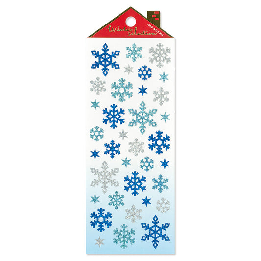 Mind Wave Sticker Sheet - Winter Selection - Glitter Crystal Cool