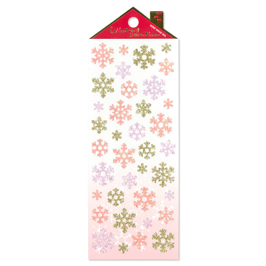 Mind Wave Sticker Sheet - Winter Selection - Glitter Crystal Romantic