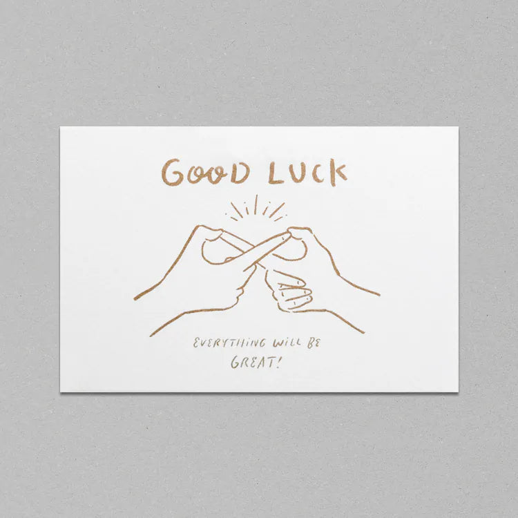 WHOSMiNG Postcard - Good Luck