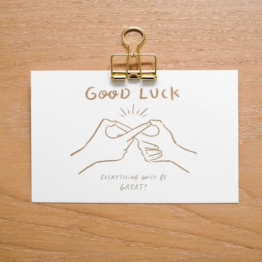 WHOSMiNG Postcard - Good Luck