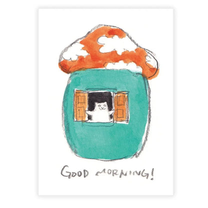 Dawning Crow - Postcard - Good Morning