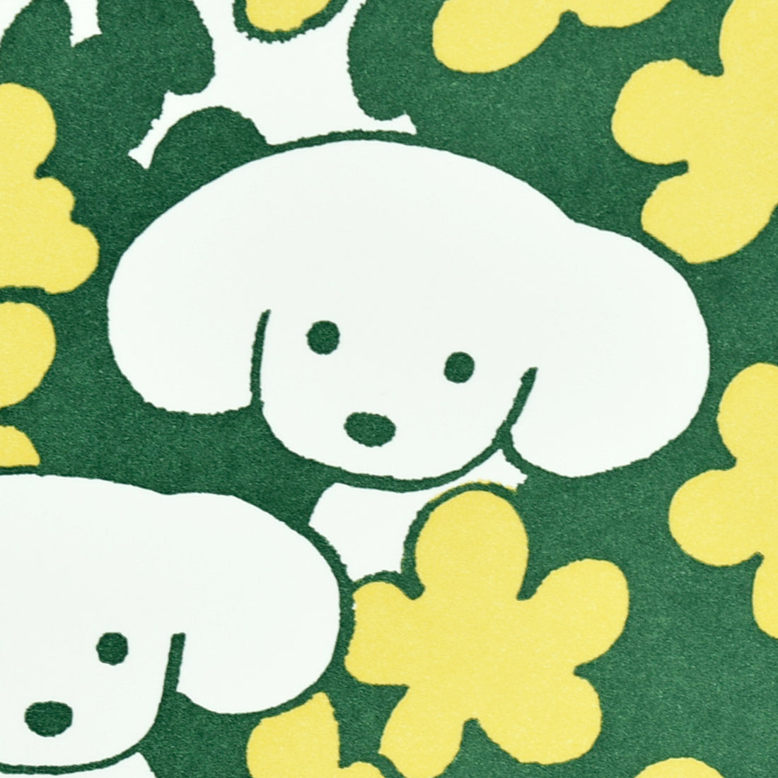 Natsumi Teraoka - Letterpress Art Print - Green Flower