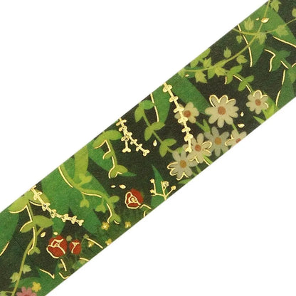 BGM Foil Washi Tape - Life Series - Green Path