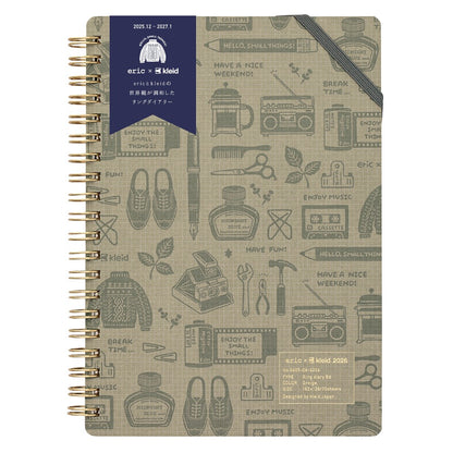 Kleid x Eric Small Things 2026 B6 Planner