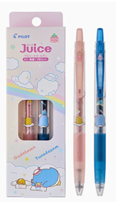 Pilot Juice Gel Pen - Sanrio Edition - 0.5mm - 2 Color Sets