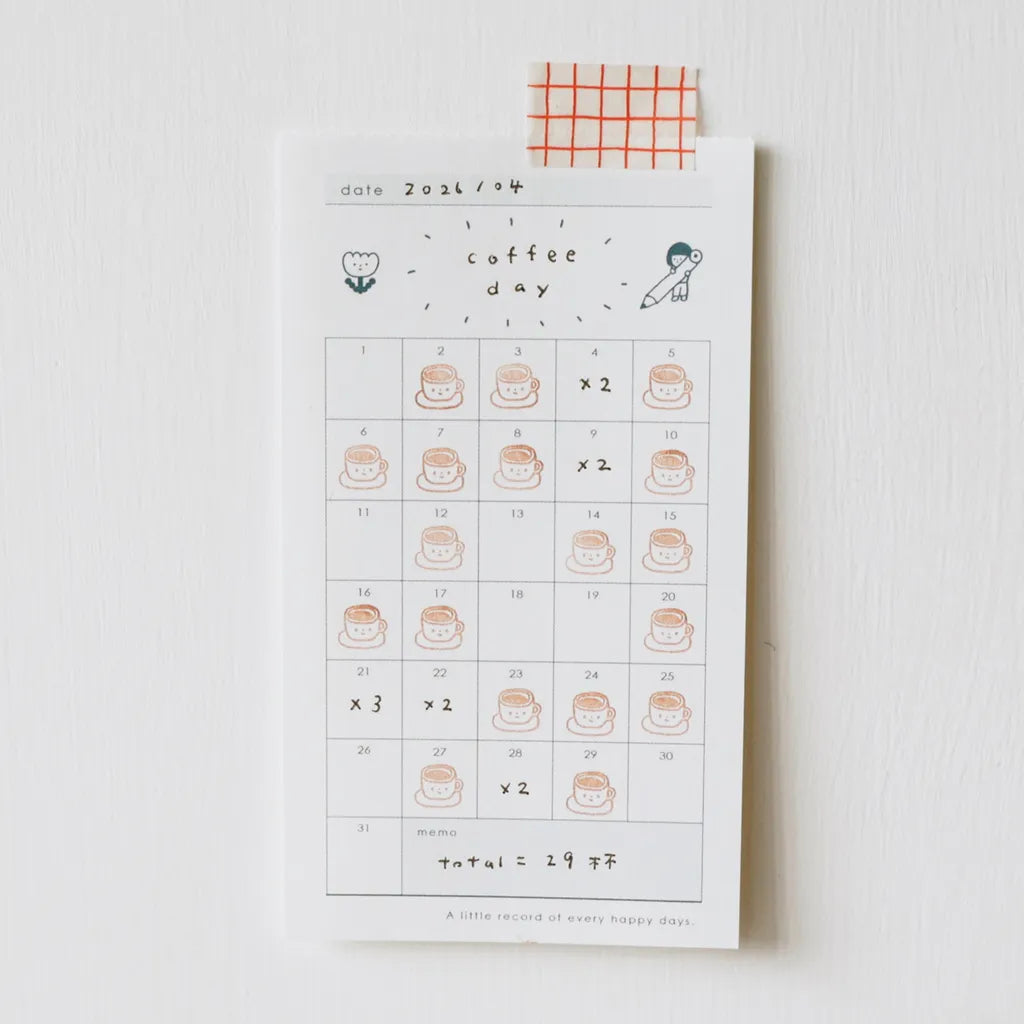 Yohand Studio Memo Pad - Habit Tracker