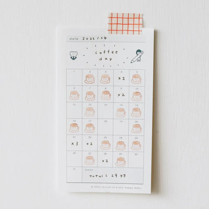 Yohand Studio Memo Pad - Habit Tracker