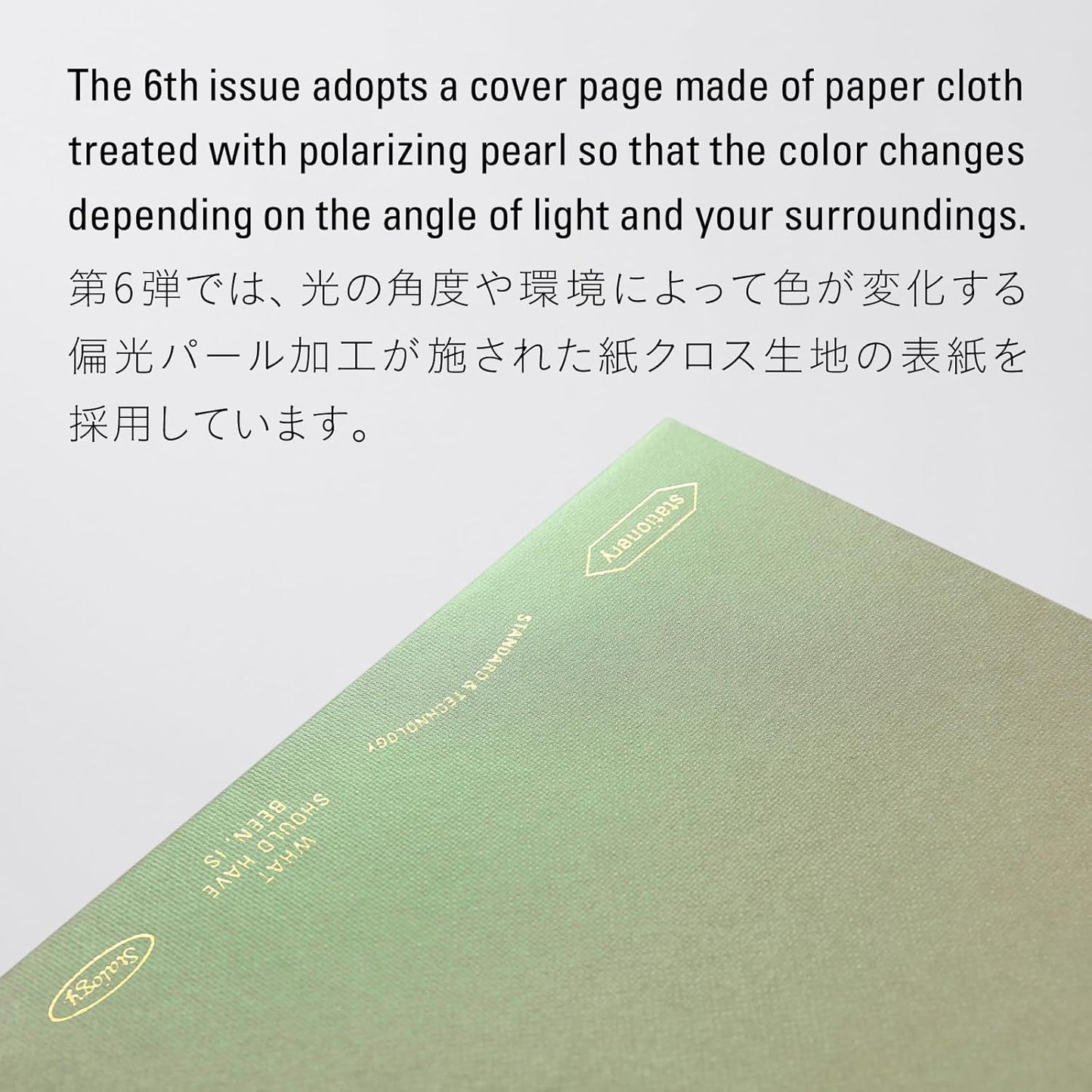 Stalogy 1/2 Year Notebook - 2026 Limited Edition - A5, Grid, Aurora Green
