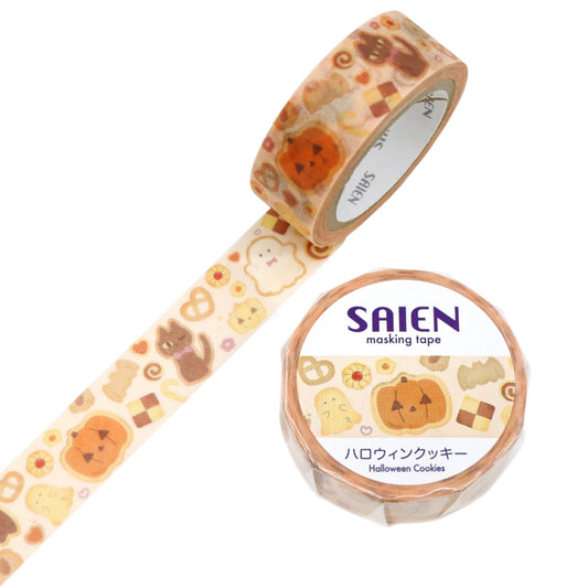 Saien - Washi Tape - Halloween Cookie