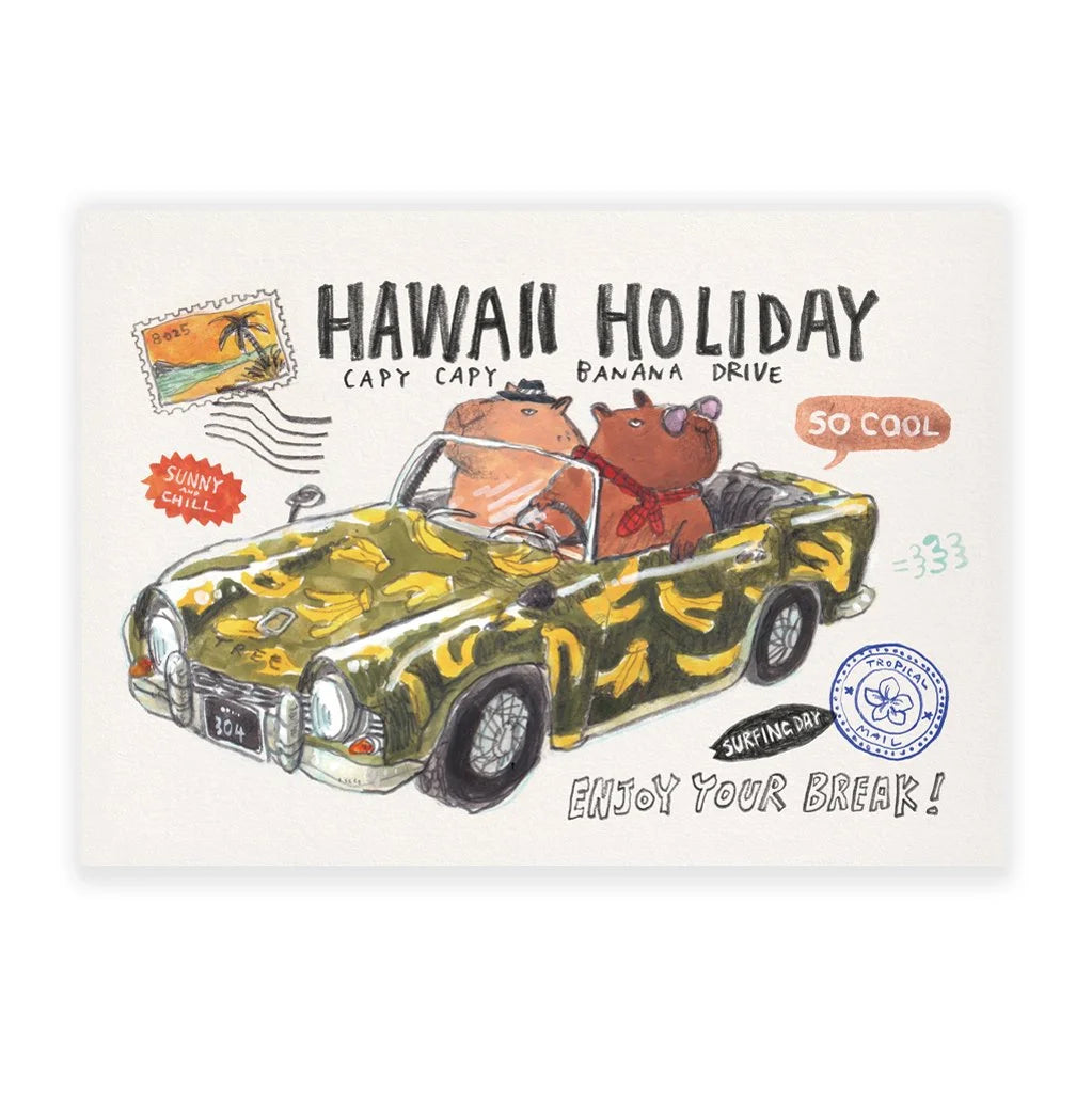 Dawning Crow - Postcard - Hawaii Holiday