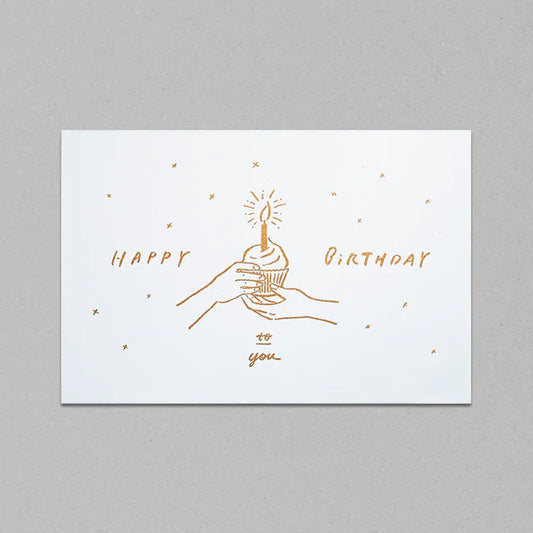 WHOSMiNG Postcard - Happy Birthday