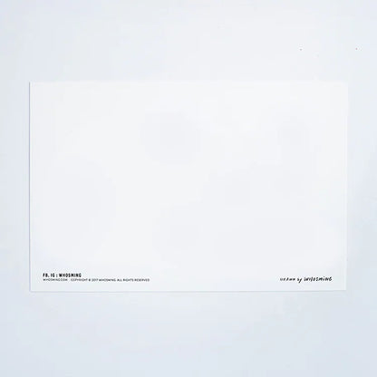 WHOSMiNG Postcard - Happy Birthday