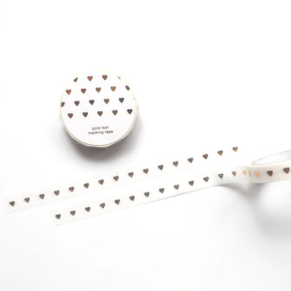 forme. - Foil Washi Tape - Heart