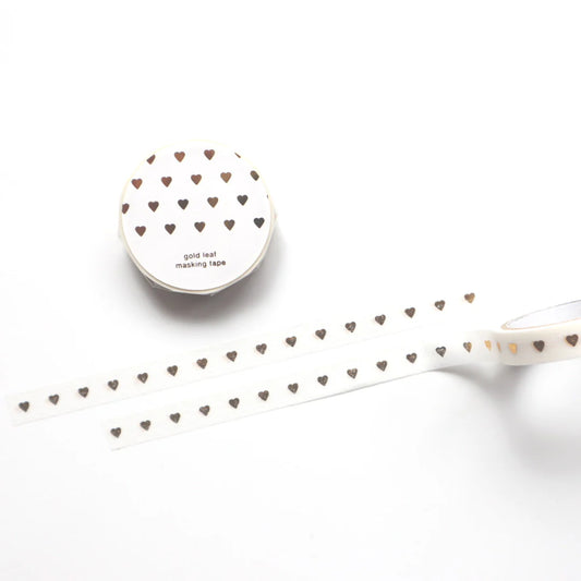 forme. - Foil Washi Tape - Heart