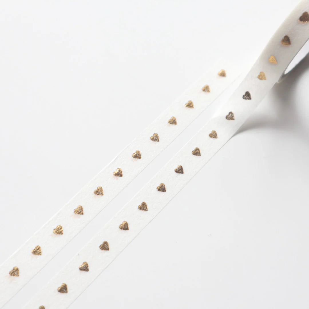 forme. - Foil Washi Tape - Heart