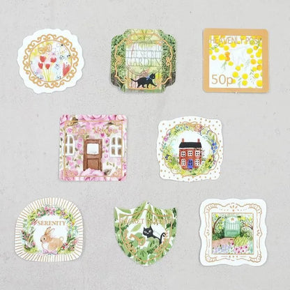 Shinzi Katoh Kirapika Flake Stickers - Heavenly Garden