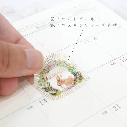 Shinzi Katoh Kirapika Flake Stickers - Heavenly Garden