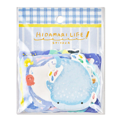 Mind Wave Hidamari Life Sticker - Aquarium
