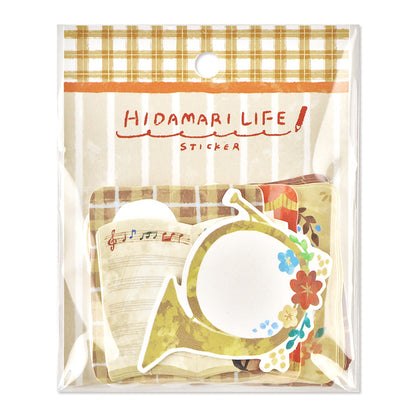 Mind Wave Hidamari Life Sticker - Music