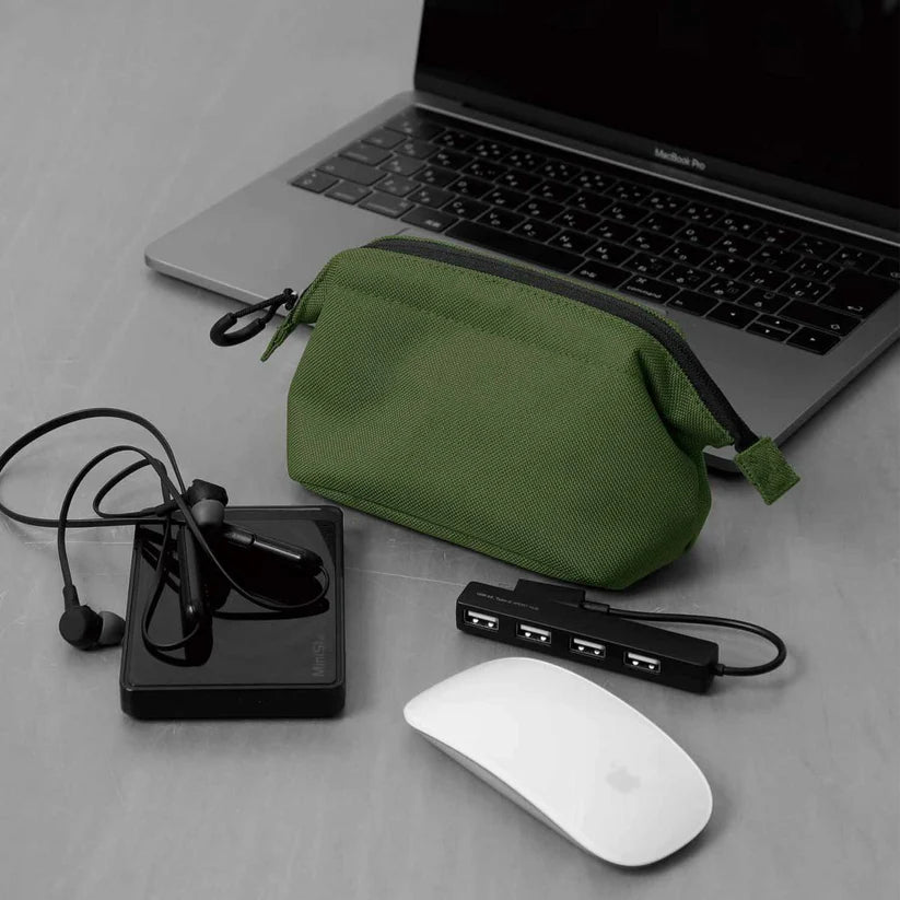 Nähe Small Soft Gadget Pouch - Khaki