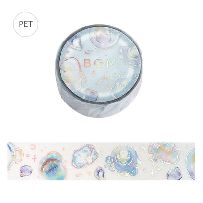 BGM Washi Tape - 2026 Summer Limited - Hikari no Bubbles