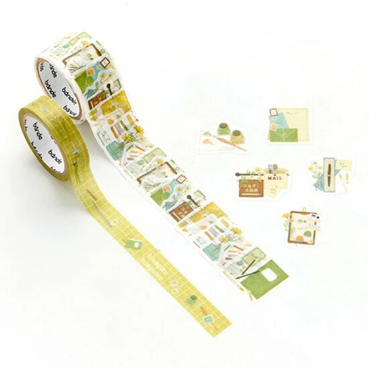 Bande Washi Tape Sticker Roll Set - Hinagiku Stationery Store